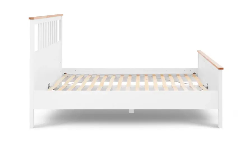 Кровать - аналог IKEA HEMNES / ХЕМНЭС/ ХЕМНЕС / КЫМОР / ИКЕА 160х200 см, белый/светло-коричневый