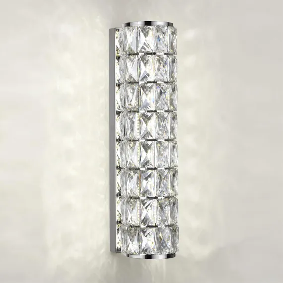 4927/8WL L-VISION ODL24 603 хром/металл/хрусталь Настенный светильник LED 8W 4000K 463Лм PANTA