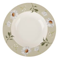 Тарелка суповая "Camila" d=21,5см (min6) (фарфор) (транспортная упаковка)