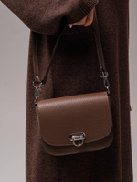 Сумка кожаная Azaro 30741 коричневый какао