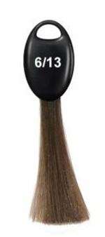 Стойкая крем краска для волос Ollin N-Joy Color Cream 100 мл, 6/13 темно-русый пепельно-золотистый