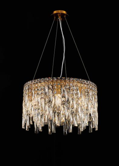 F52-ф500*H270(1200) GOLD BRONZE (1) Подвесной светильник NW #