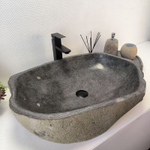 Раковина из речного камня RS-63524 (70*50*16) 0125