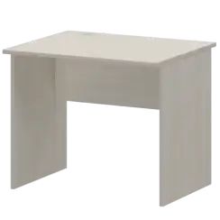 Стол с кабель каналом слева А-001.К.ЛВ Ясень шимо 900x730x760 Арго