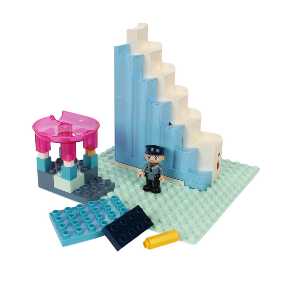 Конструктор эл. Башня, 152 детали, звук, эл.пит.AA*3 не вх.в комплекте , коробка 200657493