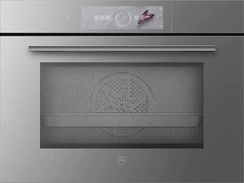 Паровой шкаф V-ZUG CombiSteamer V6000 45M PowerSteam AutoDoor платиновое стекло CSM6T-23047