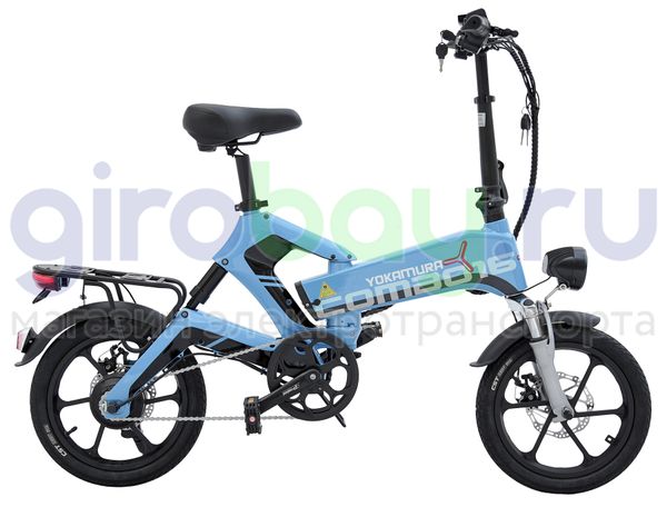 Электровелосипед Yokamura Combo 16 (48V/11Ah) - Miami Blue