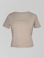 Топ LJHY 096 с надписью you want to be