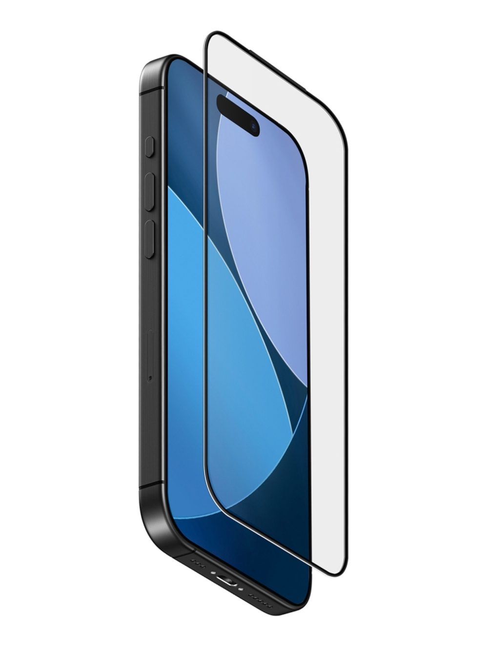 Uniq стекло для iPhone 17 Pro OPTIX Vision AR Anti-Dust filter Black (+installer)