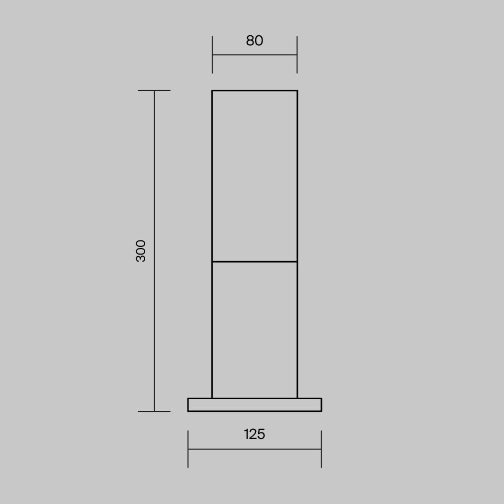 Ландшафтный светильник Outdoor O418FL-01GR