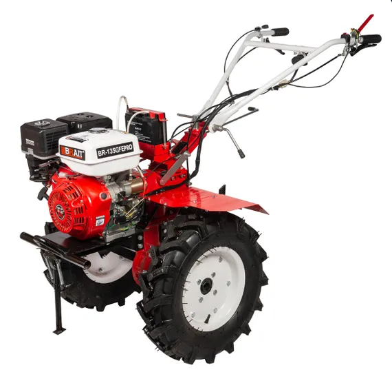 Мотоблок "BRAIT" BR-135GFEPRO (18.5 л.с., эл.стартер, с понижающей передачей)