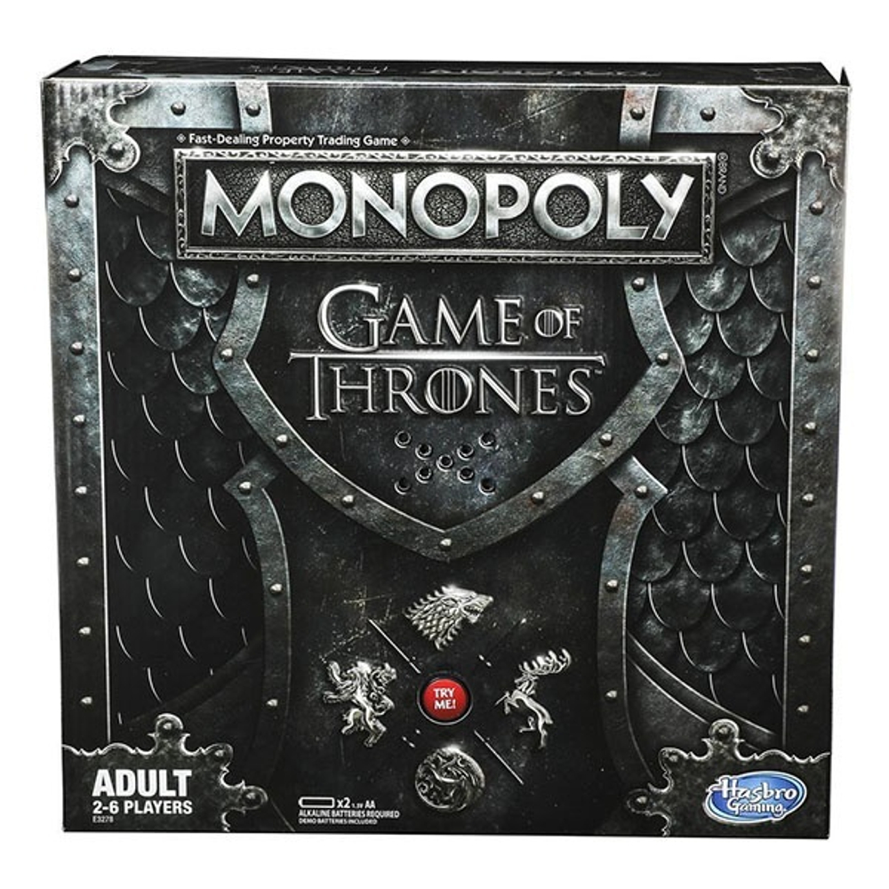 Hasbro: Игра настольная Монополия Игра престолов E3278 — Monopoly Game of Thrones — Хасбро