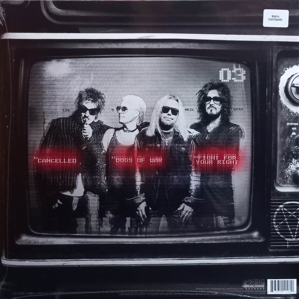 Motley Crue / Cancelled (Coloured Vinyl)(12" Vinyl EP)