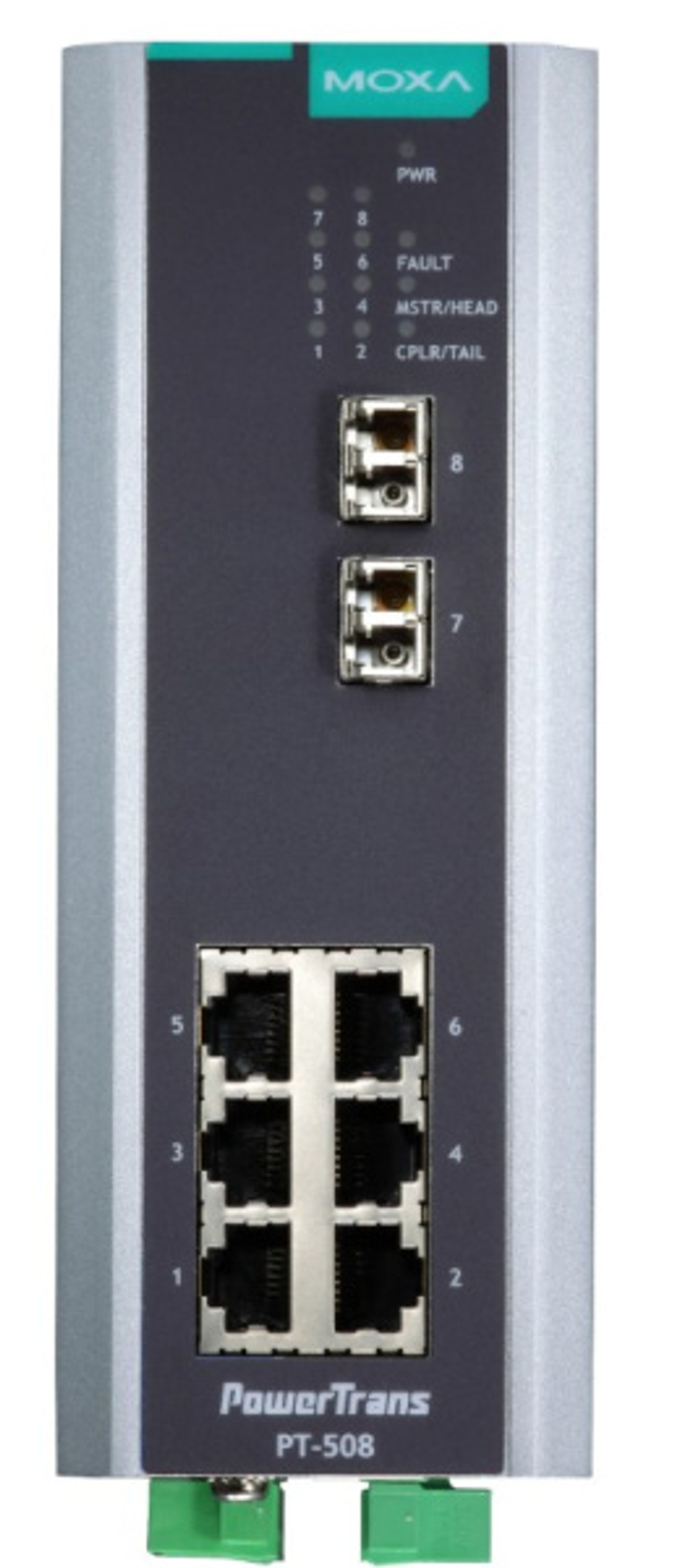 Коммутатор управляемый MOXA PT-508-SS-LC-48