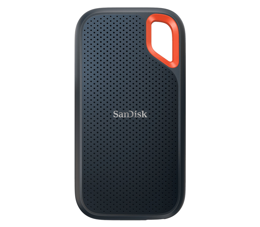 Внешний диск SanDisk Extreme Portable SSD 2TB, USB 3.2 Gen 2, 1000/1050 МБ/с