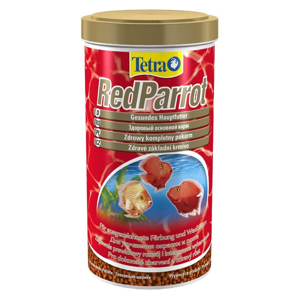 Tetra Red Parrot - корм для красных попугаев (гранулы)