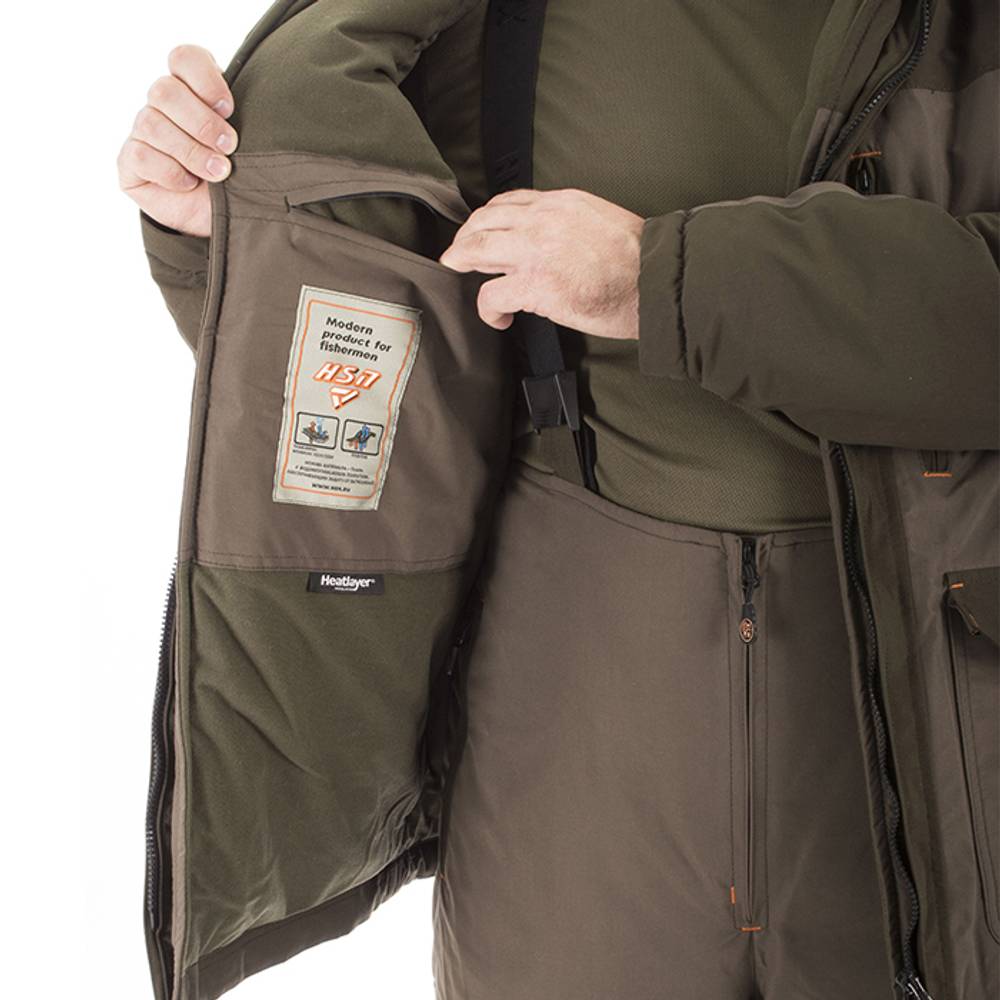 Костюм мужской зимний "Dikson" -45, canada, олива, ХСН