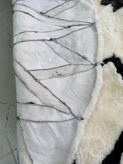 Ковер шкура натуральная овчина меховой