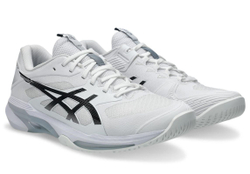 Мужские теннисные кроссовки Asics Solution Speed FF 4 - white/black