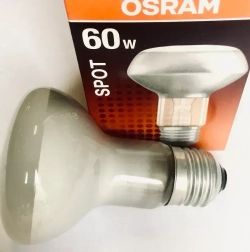 Лампа (2 штуки) накаливания рефлекторная Conc R63 60W E27 Osram