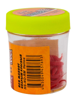 Насадка искусственная съедобная Helios Опарыш красный Red maggot (HS-NO-RM)