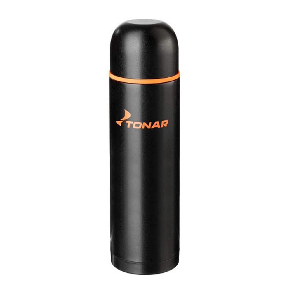 Термос (HS.TM-025) 1000ML черный (дополн.пласт.чашка) TONAR