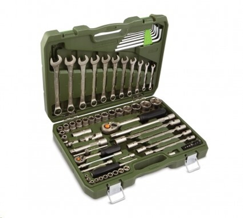 Набор инструментов (77 предм.) 6-гр. 1/2 1/4 (Дело Техники)