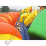 Коммерческий надувной батут "Ракета" 20*10*7 м