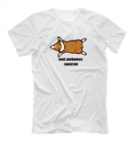 Футболка "Любимое занятие Корги"