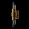 Бра Crystal Lux Justo AP2 Brass