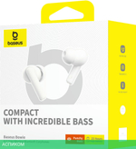 Наушники Baseus Bowie E17 True Wireless Earphones Stellar White (A00072200223-Z1)