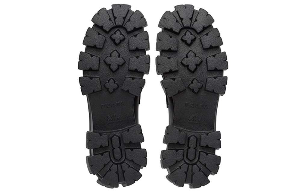 PRADA Monolith Loafer Black Men"s