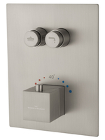 Душевая система с термостатом встраиваемая WONZON & WOGHAND, Брашированный никель (WW-88929003-BN)