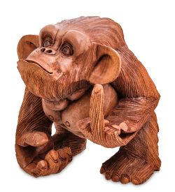Decor and Gift 17-081_A Статуэтка «Обезьяна» (суар, о.Бали)