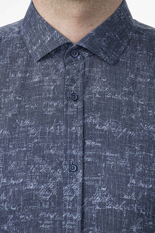 Сорочка мужская VESTER короткий рукав, хлопок/пэ 76518 42