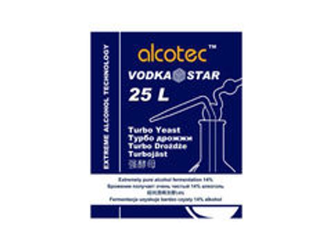 Спиртовые дрожжи Alcotec Vodkastar Turbo, 66 г