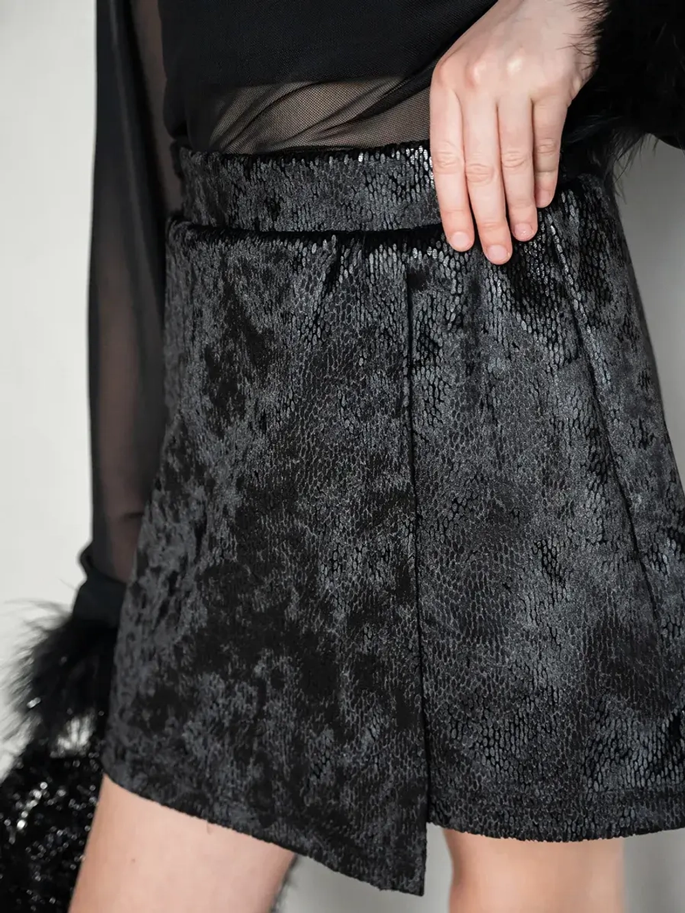 Юбка-шорты нарядные детские