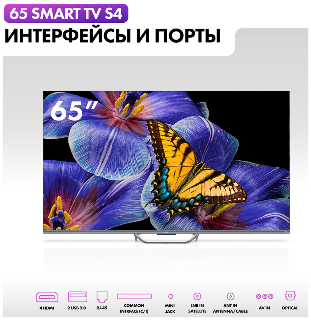 ЖК-телевизор HAIER 65 SMART TV S4