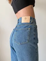 Джинсы женские MRCL 2255 Slim Straight Light Blue