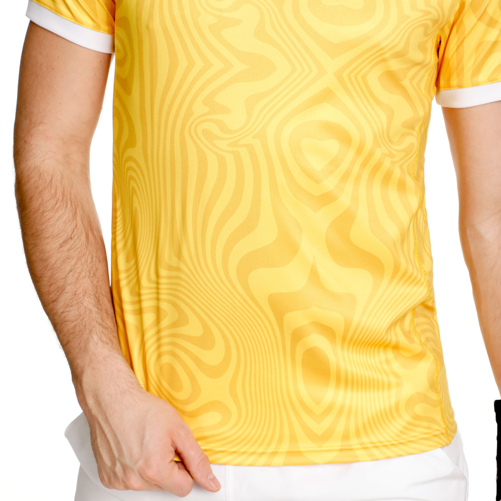 Мужское теннисное поло The Indian Maharadja Kadiri Fusion T-Shirt Men - Yellow