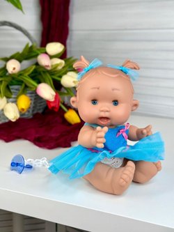 Пупс Nines 26см PEPOTE с закрывающими глазками (N814C)