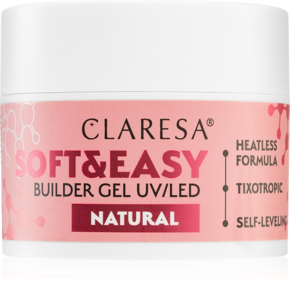 Claresa Soft&Easy Builder Gel - гель-праймер для ногтей, 45 g