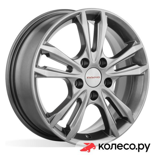 Samara (КС866) 6x16/4*100 D67.1 ET40 Дарк платинум