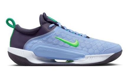 Мужские кроссовки теннисные Nike Zoom Court NXT Clay - небесный, серый, зеленый