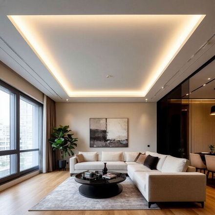 Матовый натяжной потолок