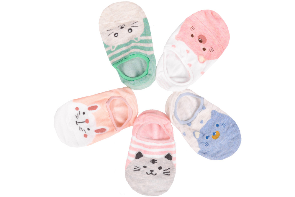 Носки Funfur Meow в наборе 5 пар