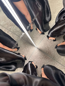 Юбка в пол пышная из натуральной органзы