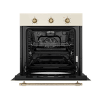 Встраиваемый газовый духовой шкаф с электрическим грилем MAUNFELD EOGC604RIB.MT Slim