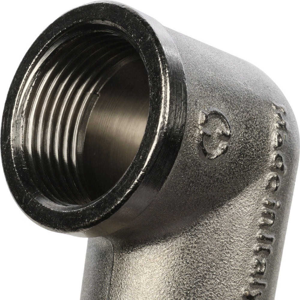 Угольник STOUT НВ 3/4" никель