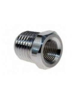 Соединитель резьбовой M1/4''x F1/8''(аллюминий) Forsage F-SB-046